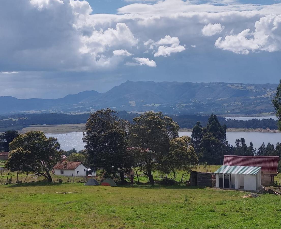 Camping Las Acacias Guatavita Exterior foto