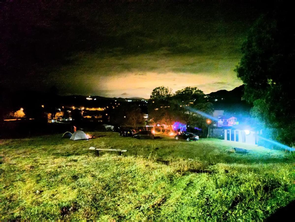 Camping Las Acacias Guatavita Exterior foto