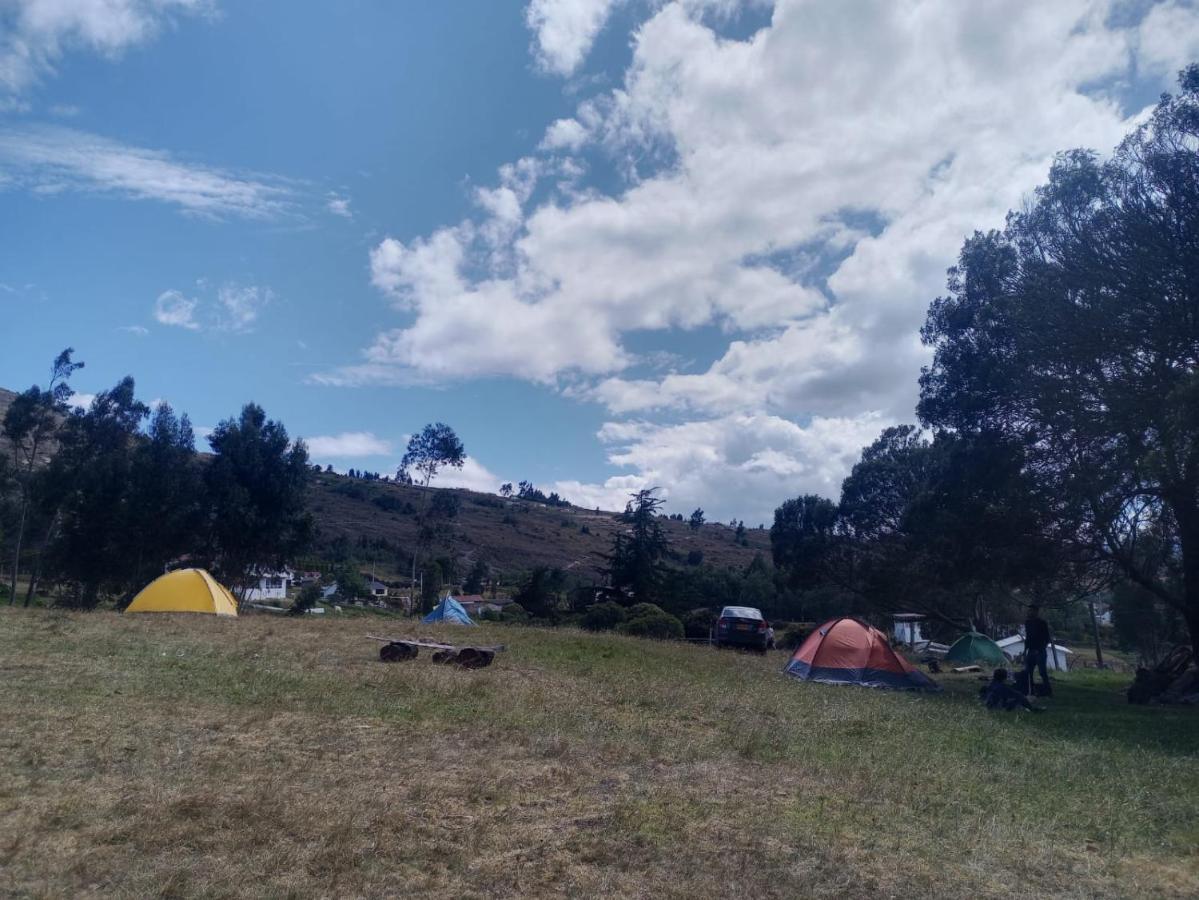 Camping Las Acacias Guatavita Exterior foto