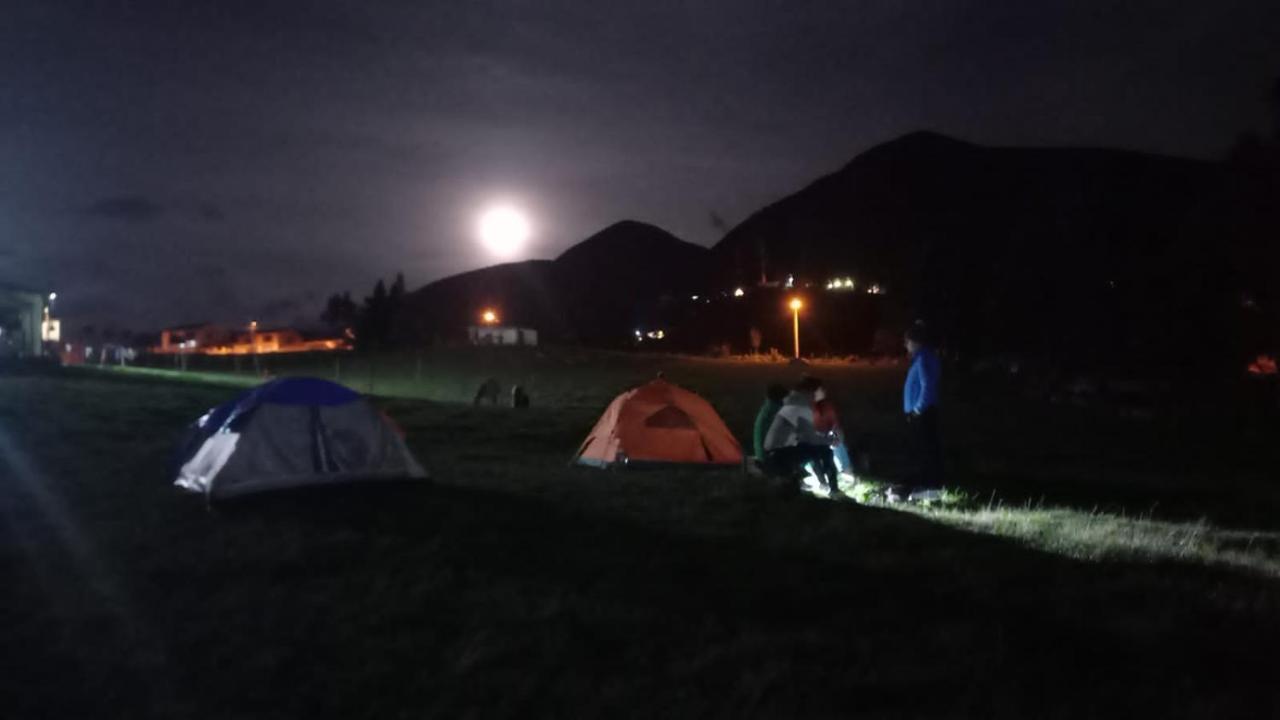 Camping Las Acacias Guatavita Exterior foto