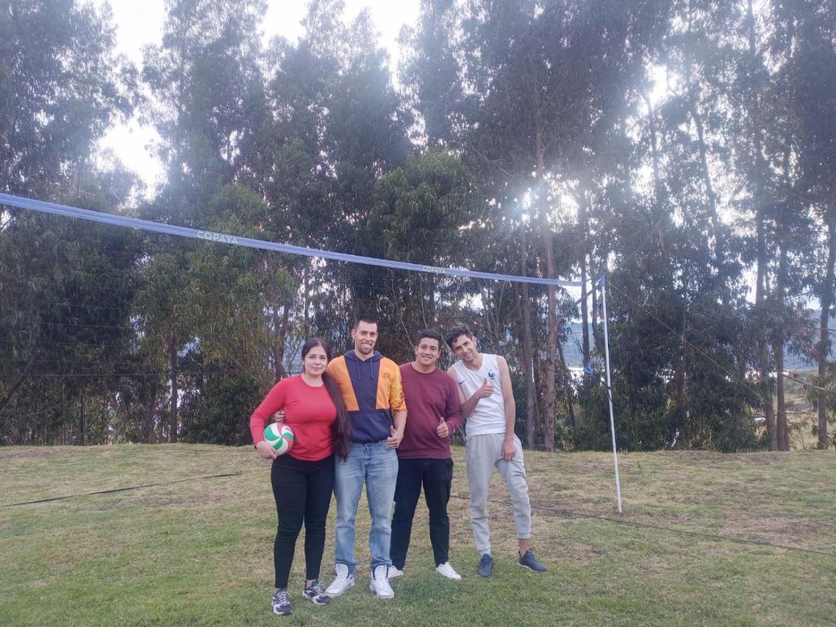 Camping Las Acacias Guatavita Exterior foto