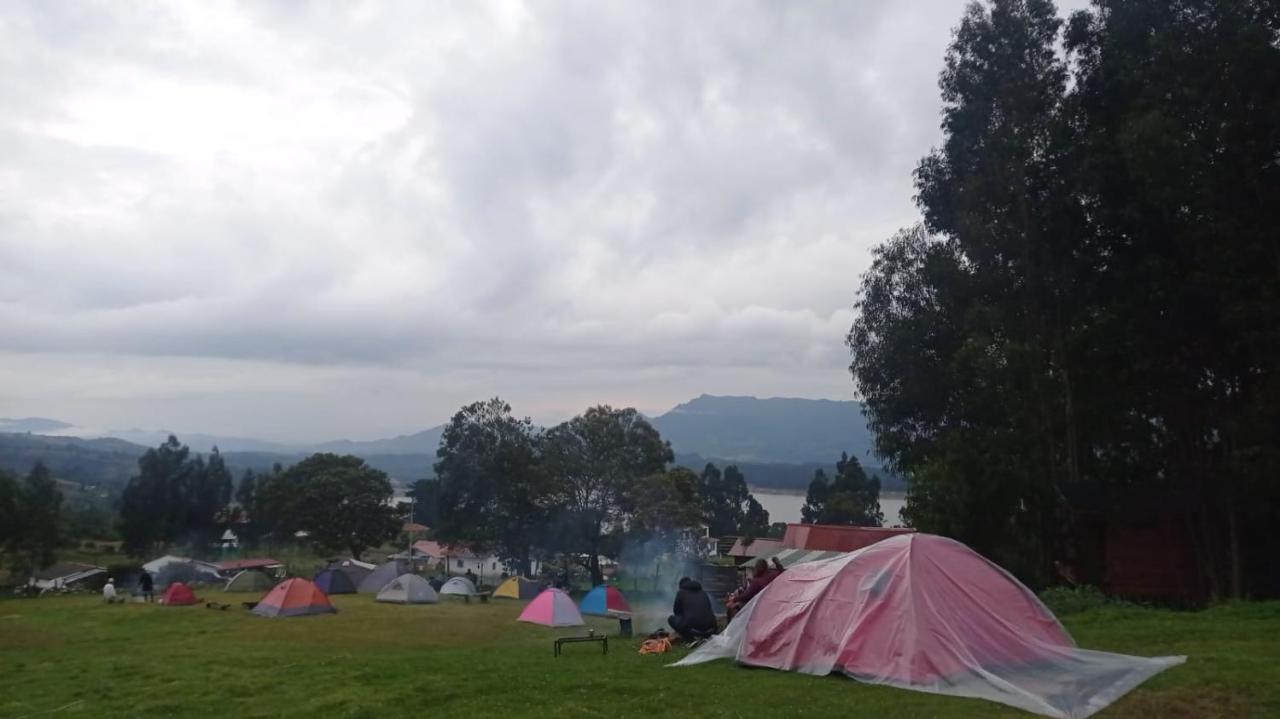 Camping Las Acacias Guatavita Exterior foto