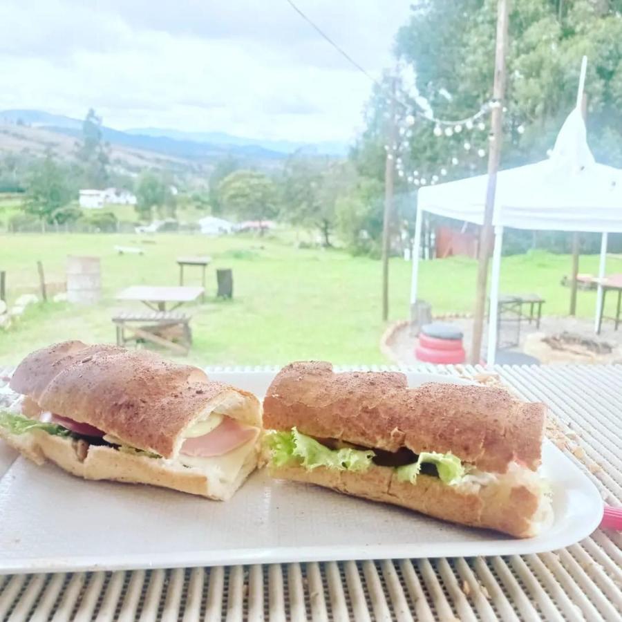 Camping Las Acacias Guatavita Exterior foto