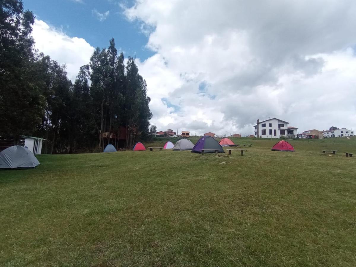Camping Las Acacias Guatavita Exterior foto