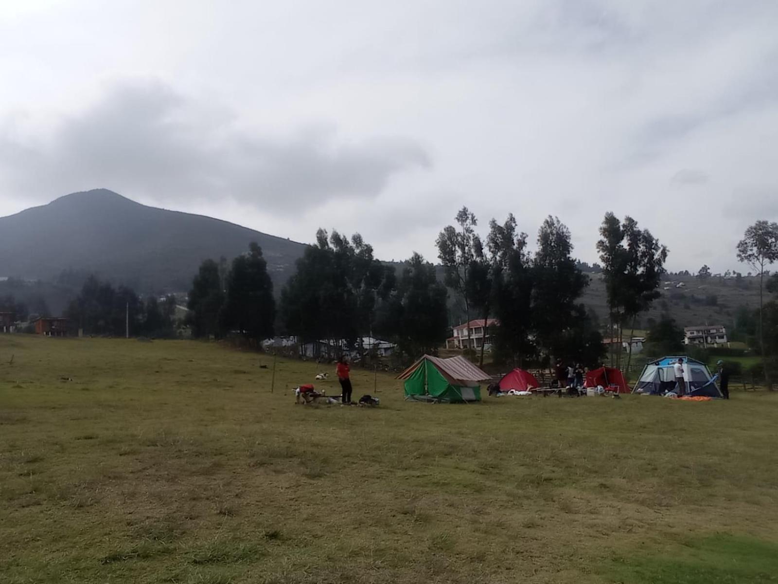 Camping Las Acacias Guatavita Exterior foto