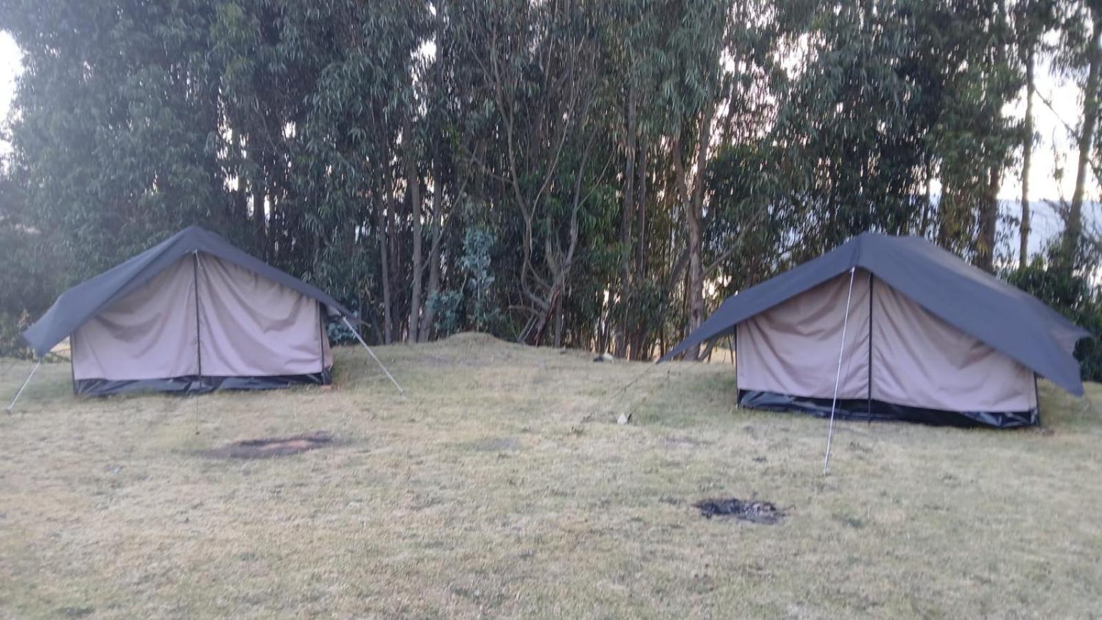 Camping Las Acacias Guatavita Exterior foto